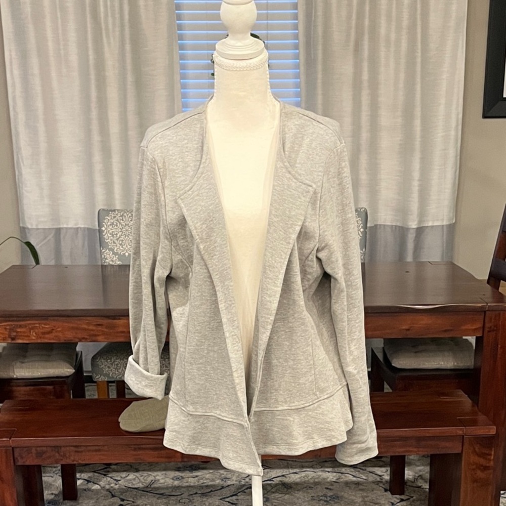 Jane and Delancey Light Gray Blazer